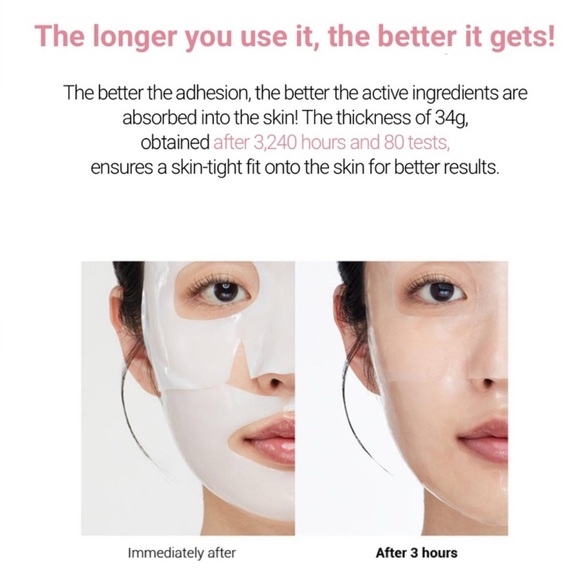 Bio-Collagen Real Deep Mask - Pink - Picture 5 of 12